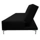 thumbnail image 4 of Sofá Cama Reclinable EL BAZAR STORE Vegas Lino Negro Moderno abotonado 3 Posiciones, 4 of 6