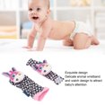 thumbnail image 3 of Rattle Wrist Rattle Foot Finder Socks Set Cute 3D Shape Baby Infant Rattle Socks Toys Brain Development Infant Toys, 3 of 8