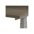 thumbnail image 4 of BBF Office 500 - Table avec Bibliothèque à 5 Tablettes, Armoire de Rangement Basse - Rectangulaire - hickory Moderne, 4 of 11