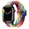thumbnail image 1 of Bracelet applicable à apple iwatch1234567, Bracelet de Montre Ajustable en nylon Tissé, 1 of 6