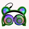 thumbnail image 2 of Auricular Wireless Plegable de Juego Auriculares de Oído Cable USB Com Luces de Alta Calidad Herramientas verde, 2 of 8