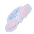 thumbnail image 2 of Diadema de limpieza facial para mujer, diadema elástica con decoración de orejas de conejo para SPA, maquillaje, cuidado de la piel, morado cielo, 2 of 10