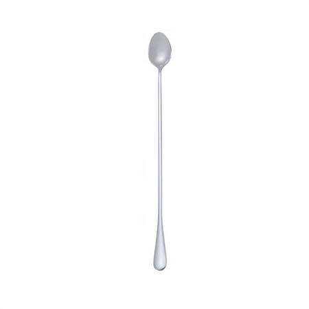 

Dessert Spoon with Long Handle Stainless Steel Mirror Polishing Accessory for Cake / Ice Cream