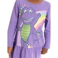 thumbnail image 4 of Barney Toddler Girls Long-Sleeve Graphic Dress, Sizes 12M-5T, 4 of 4