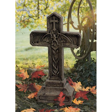 Balkan Vampire Blood Cross Statue