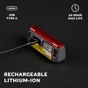 Swiss Tech High Powered Smart Bicycle Light Combo with 2000 Lumen Front Light