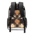 thumbnail image 3 of 16 Inch Transparent Backpack With Lightweight And Durable Design Without Pockets Transparent For Work Business Travel Sports Sandybrown Buffalo Plaid Check Tartan Scotland_2, 3 of 7