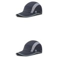 thumbnail image 2 of Guardurnaity Hombres Mujeres Gorras de béisbol Plegable de secado rápido Unisex Protección Sombrilla Sombrero transpirable Al aire libre Correr Gris oscuro 2piezas, 2 of 6