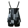 thumbnail image 7 of Utoimkio Clearance Tankini Swimsuits for Women Tummy Control Two Piece Bathing Suits Floral Print Swim Tank Top with Boy Shorts Summer Modest Tankini Swimwear, 7 of 7