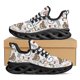 thumbnail image 1 of Zapatos Yikeluo para mujer, zapatillas de deporte con estampado de enfermera a la moda, diseño personalizado, zapatos casuales planos para mujer, zapatillas para caminar y correr, 1 of 6