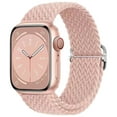 thumbnail image 1 of Adjustable Sliding Buckle Nylon Woven Breathable Solid Color Strap Replacement Band For Smartwatches, 1 of 3