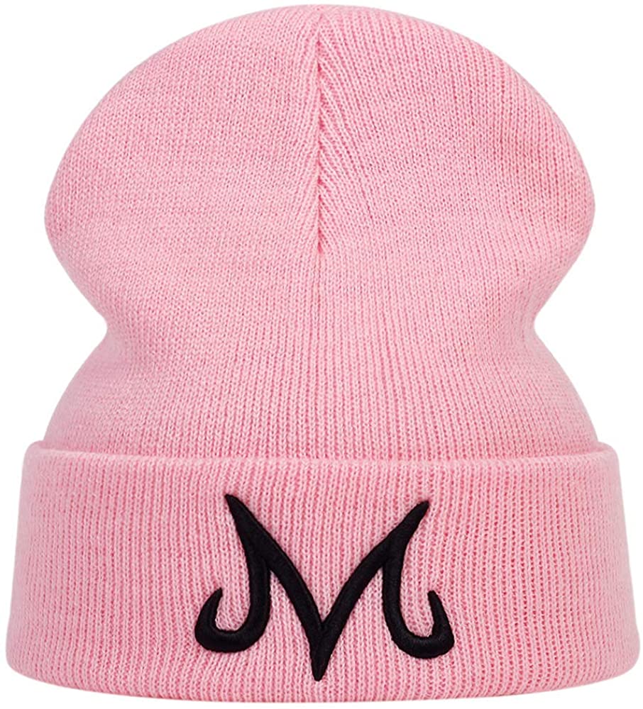 Embroidered Beanie Hat Knitted Hat 