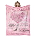 thumbnail image 1 of Manta Quilazy Best Mom Mommy Mother Ever 150 x 125 cm, 1 of 7