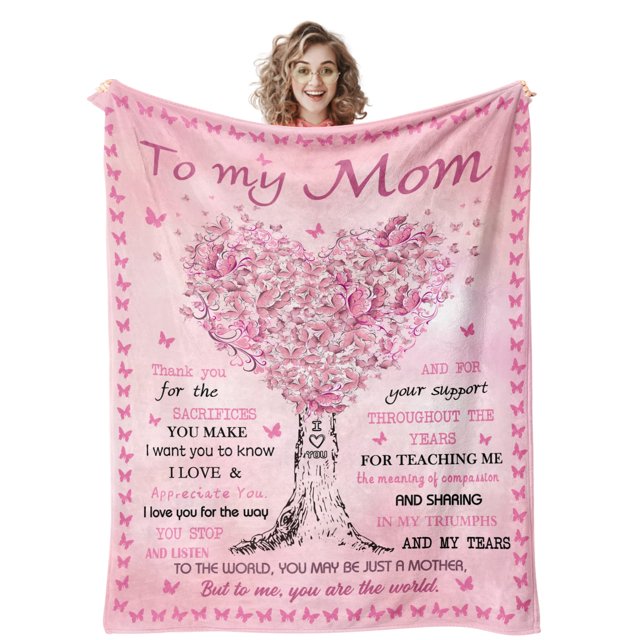 Manta Quilazy Best Mom Mommy Mother Ever 150 x 125 cm