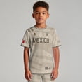 thumbnail image 5 of 2026 New Mexico Soccer Jersey Kids, Mexican Jersey Soccer T-Shirt, Mexico National Team Pattern Crew Neck Short Sleeve Athletic Casual Football Top for Kids, 5 of 9