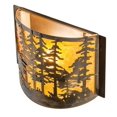 thumbnail image 5 of Meyda 214575 12 in. Wide Tall Pines Wall Sconce, 5 of 5