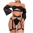 thumbnail image 2 of uublik Valentines Lingerie Set for Women Sexy Naughty Bodysuit Plus Size Lace Babydoll, 2 of 5