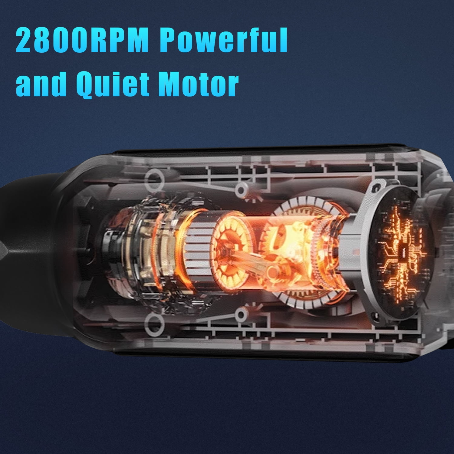 Massage Gun Deep Tissue Back Massage Gun for Athletes Pain relief 30 Speed Percussion Massager with 8 Massage Head and LED Touch Screen