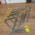 thumbnail image 2 of CNKOO Triangle Musical Toy Children Triangle Steel Beating Percussion Musical Instrument Kids Education Toy, 2 of 6