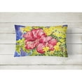 thumbnail image 2 of Carolines Treasures 6056PW1216 Flower - Hibiscus Decorative   Canvas Fabric Pillow 12H x16W multicolor, 2 of 3