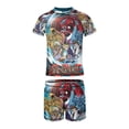 thumbnail image 5 of Yu-Gi-Oh Boys 2-Piece Swimsuit Set, Short Sleeve Rash Guard & Swim Trunks, 5 of 7