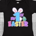 thumbnail image 4 of Inktastic My 1st Easter One with Bunny Ears and Tail Boys or Girls Baby Bodysuit, 4 of 5