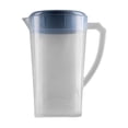 thumbnail image 2 of Plastic Cold Water Bottle 3L Large Capacity Cold Water Pitcher With Lid Gray Plastic Water Jug With Handle for Iced Tea Lemonade Juices Home Kitchen(1Pc) by JASKFLY, 2 of 7