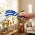 thumbnail image 5 of 3 Pack Window Blind Cleaner Duster Brush, Handheld Microfiber Window Shutter Cleaner Tool for Air Conditioner Vents, Washable & Reusable Sleeves, Blue, 5 of 7