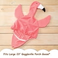 thumbnail image 3 of Gaggleville Flamingo Goose Outfit, Fits Large 23" H Statue, by Fox Valley Traders, 3 of 9