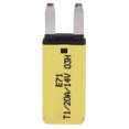 thumbnail image 4 of Circuit Breaker Blade Fuse  Circuit Breaker 14V DC Automatic Reset Mini Circuit Breaker Blade Fuses For Car Truck Boat RV 20A Yellow, 4 of 8