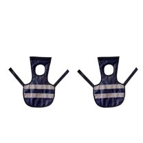 2x Pet Reflective Chicken Poultry Hen Saddle for Poultry Chicken, Chicken Jacket, Chicken Costume Dress, Chicken Coat