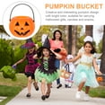 thumbnail image 6 of 8-Pack Plastic Pumpkin Candy Buckets - Halloween Trick or Treat Pails for Kids, Orange Party Decorations, Durable Candy Holders for Children, 6 of 8