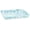 Turquoise/White Splatter, variant on Enamelware Small Rectangular Tray, 11.25 x 9 inches, Turquoise/White Splatter (Single)