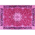thumbnail image 1 of Ahgly Company Indoor Rectangle Persian Pink Traditional Area Rugs, 7' x 10', 1 of 4