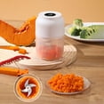 thumbnail image 6 of Fufafayo Rechargeable Garlic Chopper Mini Food Processor, USB Portable Mincer for Meat Vegetables, Electric Garlic Mincer for Kitchen Prep Little One Food, 6 of 7