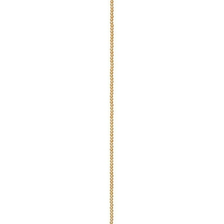 Long Strand Pearls - Glass Pearl Strand - Gold - 4Mm Round Pearls
