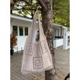 thumbnail image 1 of Firefly hope Bolso de hombro tejido para mujer, bolso de mano y neceser, elegante bolso de playa de verano, 36,5 x 2,1 x 32,8 cm (caqui)., 1 of 4