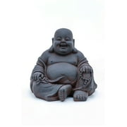 Hi-Line Gift Ltd Happy Face Buddha Sitting Statue
