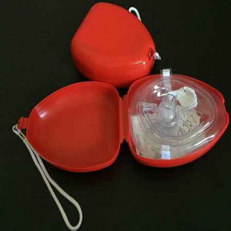 First Aid Masks - Adult/Child First Aids Resuscitator Rescue Pocket CPR Mask with One-Way Breath Valve Emergency Self-rescue Tool Style:Breathe mask