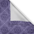thumbnail image 4 of Ambesonne Moroccan Window Valance, Floral Mandala Oriental, 54" X 18", Quartz and Indigo, 4 of 5