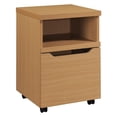 thumbnail image 1 of Pemberly Row Engineered Wood Rolling File with Lockdowel in Natural Finish, 1 of 12