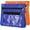 Blue+Orange, variant on 2 Packs Pencil Pouch for 3 Rings Binder, Oxford Cloth Expandable Large Capacity Zipper Binder Pouch Pencil Case for Office Home