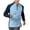 Blue, variant on gbyLJF Men's Athletic Shirts Quarter Zipper Long sleeve Round-neck Pullove Tops Lightweight Breathable Sweatshirt