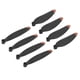 thumbnail image 3 of 2 pares de hélices de repuesto para drones, accesorios compatibles con DJI Mavic Mini 2, Orange Edge, 3 of 14