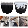thumbnail image 2 of Replacement Blades 2 Pack for  Dog Hair Vacuum and Grooming Kit - Low Noise Pet Clipper Blade by, 2 of 6
