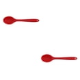 thumbnail image 4 of Matsuzay Utensilios de cuchara de silicona Vajilla profesional universal para el hogar Cuchara de sopa multicolor flexible Comedor Restaurante Rojo 2piezas, 4 of 6