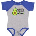 thumbnail image 3 of Inktastic Auntie's Little Avocado with Cute Baby Avocado Boys or Girls Baby Bodysuit, 3 of 5