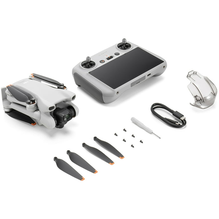 DJI Mini 3 Foldable Photography Drone and RC Controller with DJI Mini 3 Foldable Photography Drone and RC Controller with