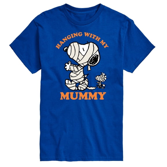 Peanuts - My Mummy Art Men's Short Sleeve Graphic T-Shirt