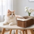 thumbnail image 6 of SomWiBe Clear 10 lb Pet Food Storage Container With Measuring Cup Dog Cat Kibble Keeper Airtight Dry Food Bin Durable Design, 6 of 6